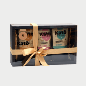 Három cukormentes klasszikus – Díszdoboz (3x65g) fekete-arany